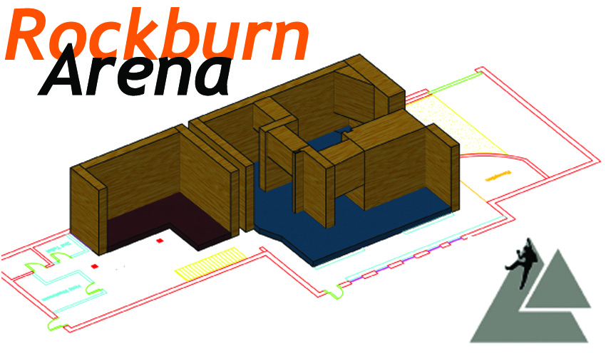 indoor bouldering arena plan view with elements but without elevated faces rockburn bouldring indoor climbing dorset dorcehster weymouth family day out things to do rainy day activity school scout home education