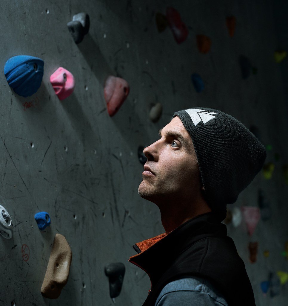 Owner will martin looking at the beginners slab at rockburn. THis is where many of our beginner classes and most courses start